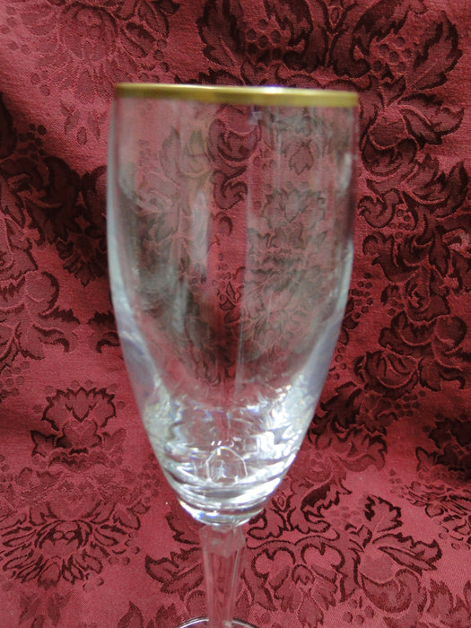 Schott-Zwiesel Concord Gold, Clear, Gold Trim: Champagne Flute (s), 9" Tall