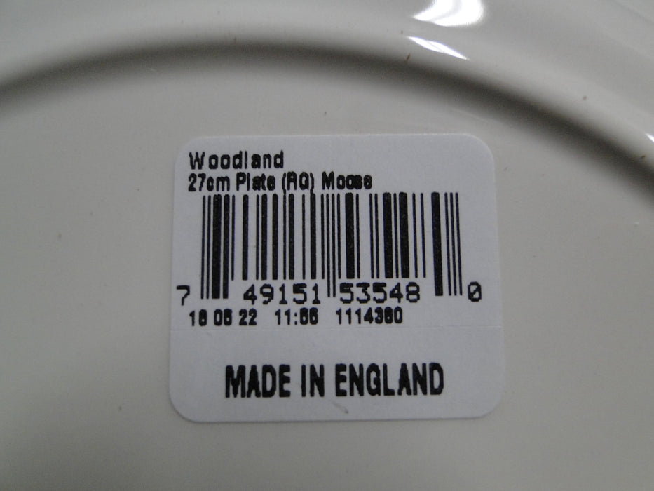 Spode Woodland Majestic Moose, England: NEW Dinner Plate (s), 10 1/2", Box
