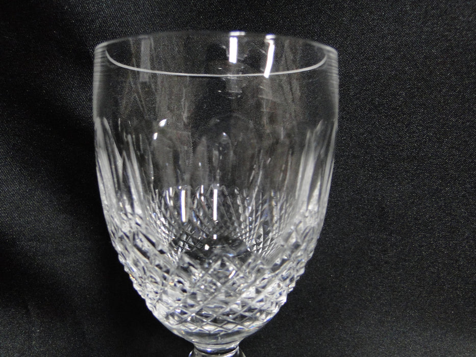 Waterford Crystal Colleen Cut Short Stem Claret Wine Glasses 4 3/4