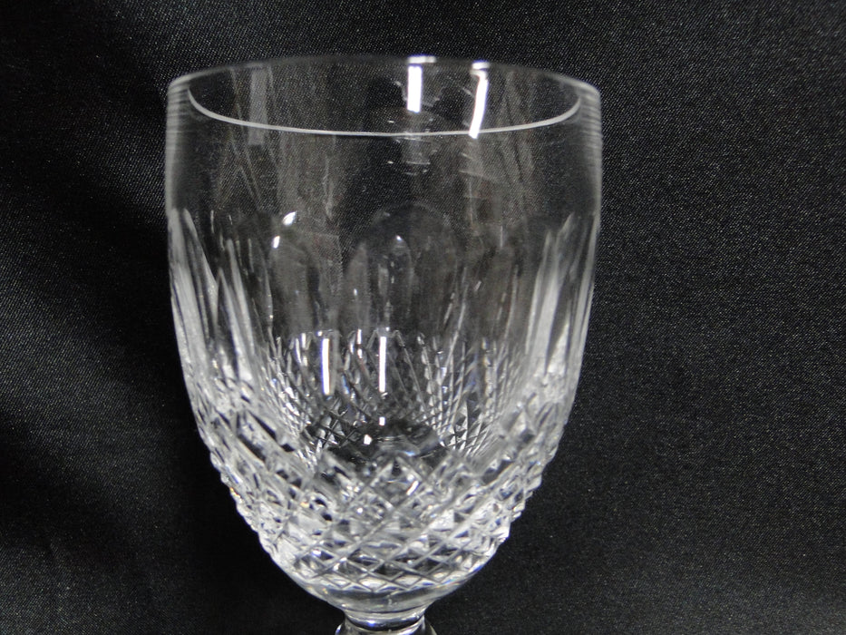 Waterford Crystal Colleen, Short Stem, Thumbprints: Claret Wine (s), 4 3/4" Tall