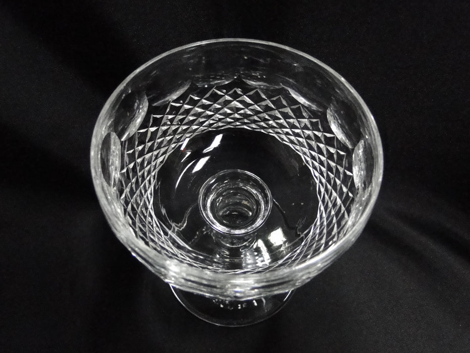 Waterford Crystal Colleen, Short Stem, Thumbprints: Champagne/Sherbet (s) 4 3/8"