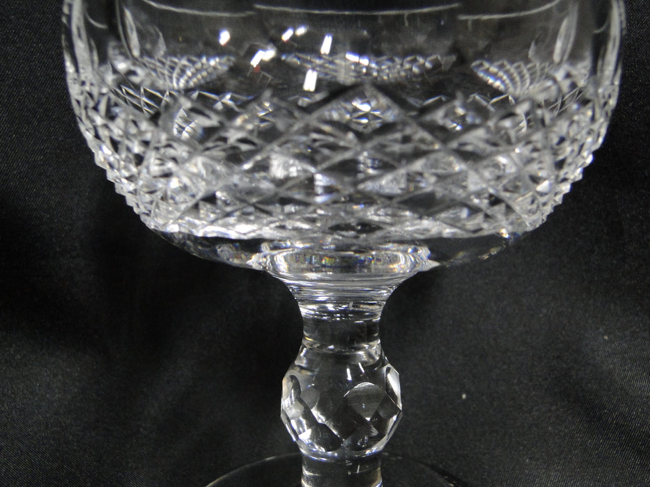 Waterford Crystal Colleen, Short Stem, Thumbprints: Champagne/Sherbet (s) 4 3/8"