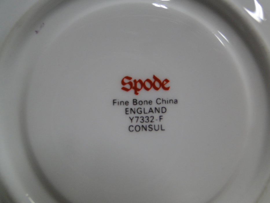 Spode Consul Cobalt, Blue Band & Gold on White: Cup & Saucer Set (s), 2 3/4"