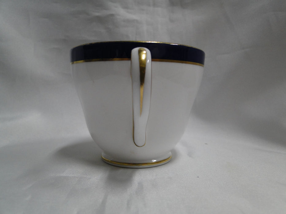 Spode Consul Cobalt, Blue Band & Gold on White: Cup & Saucer Set (s), 2 3/4"