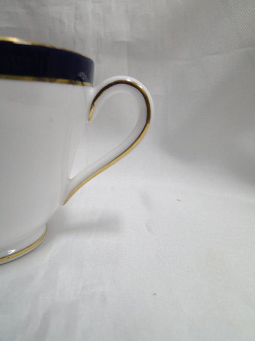Spode Consul Cobalt, Blue Band & Gold on White: Cup & Saucer Set (s), 2 3/4"