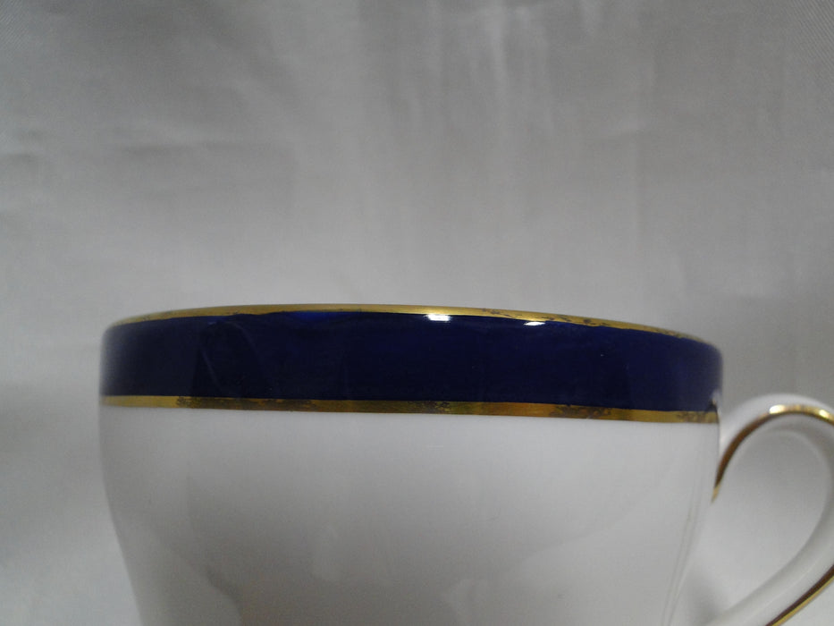 Spode Consul Cobalt, Blue Band & Gold on White: Cup & Saucer Set (s), 2 3/4"