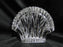 Waterford Crystal Paperweight: Clear Shell w/ Cut Ridges, 4 3/4", As Is