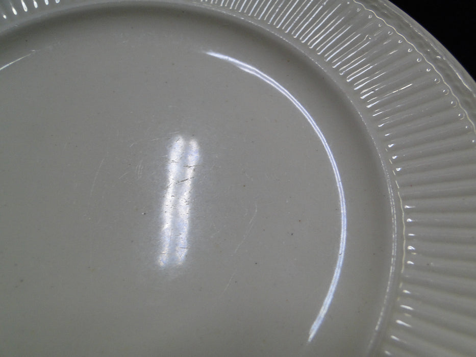 Wedgwood Edme, Ribbed Rim, Off White: Bread Plate (s), 6 1/4", Uten Marks