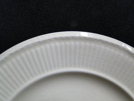 Wedgwood Edme, Ribbed Rim, Off White: Bread Plate (s), 6 1/4", Crazing