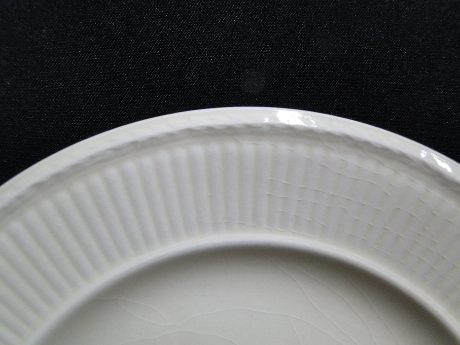 Wedgwood Edme, Ribbed Rim, Off White: Bread Plate (s), 6 1/4", Crazing