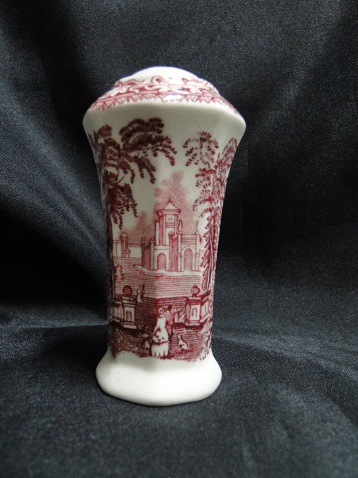 Mason's Vista Pink, Transferware: Salt OR Pepper Shaker 3", 7 Small Hole Crazing