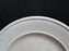 Wedgwood Edme, Ribbed Rim, Off White: Bread Plate (s), 6 1/4", Discoloration