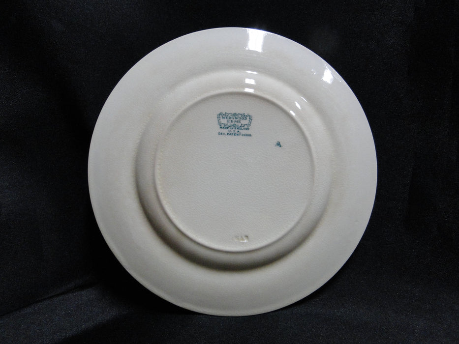 Wedgwood Edme, Ribbed Rim, Off White: Bread Plate (s), 6 1/4", Discoloration