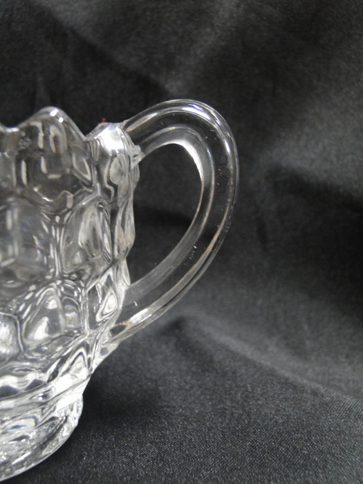 Fostoria American Clear: Creamer, 2 7/8" D, 2 3/4" Tall