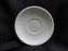 Wedgwood Edme, Ribbed Rim, Off White: 6 5/8" Cream Soup Saucer Only, As Is