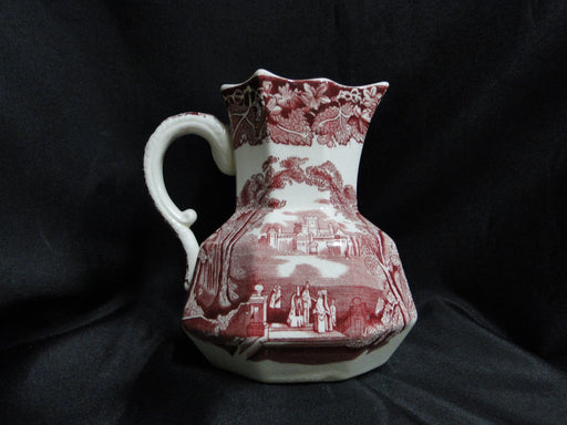 Mason's Vista Pink, Transferware: Hydra Serving Pitcher / Jug, 5 1/4", Crazing