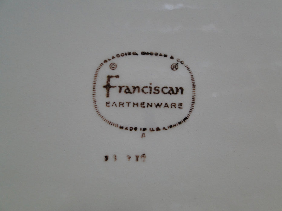Franciscan Desert Rose, USA: Oval Serving Platter, 14 1/4" x 10"