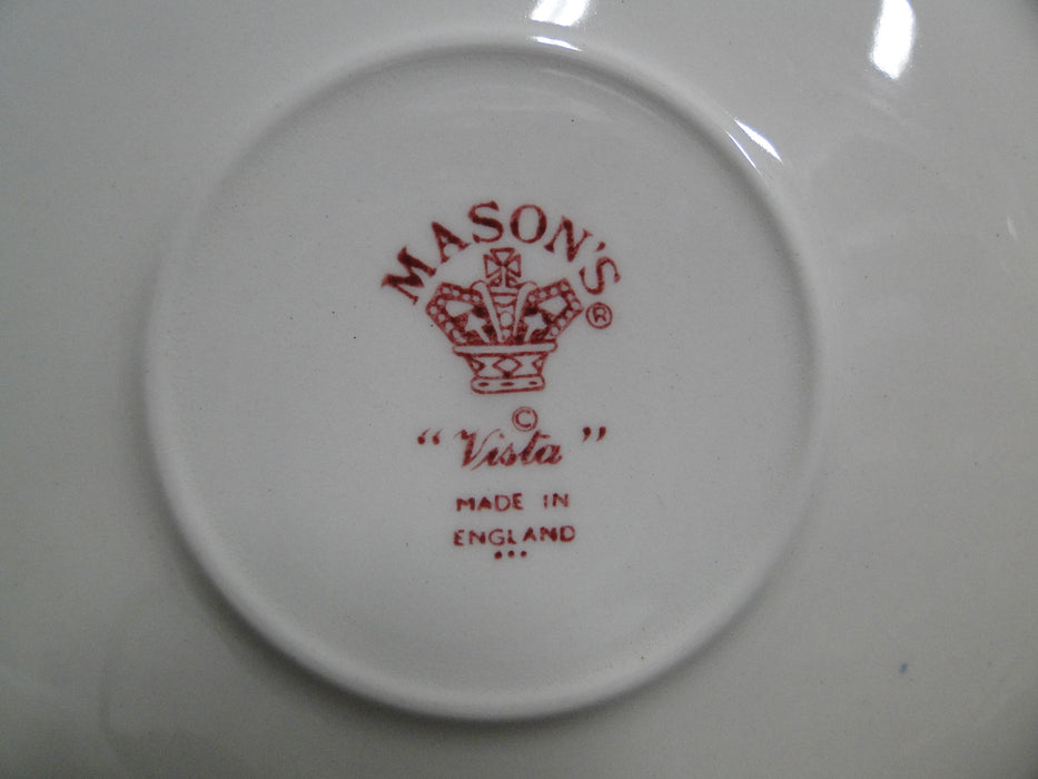 Mason's Vista Pink, Transferware: Flat Cup & Saucer Set, 2 7/8", Nick