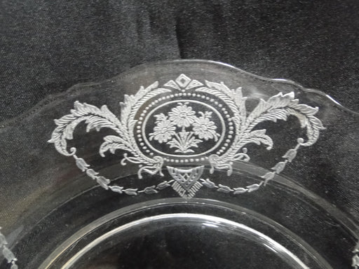 Clear w/ Daisy Cameo & Leaves: Salad Plate (s), 7 3/4" -- CR#123
