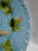 German Majolica Birds & Grapes 230, Blue: Luncheon Plate, 9 1/8"