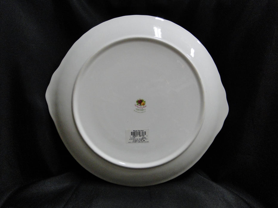 Royal Albert Old Country Roses: Round Handled Cake Plate, 12 1/4"