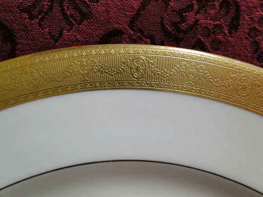 Pickard / Heinrich Pic67, Encrusted Gold Urns & Flowers: Dinner Plate (s), 10"