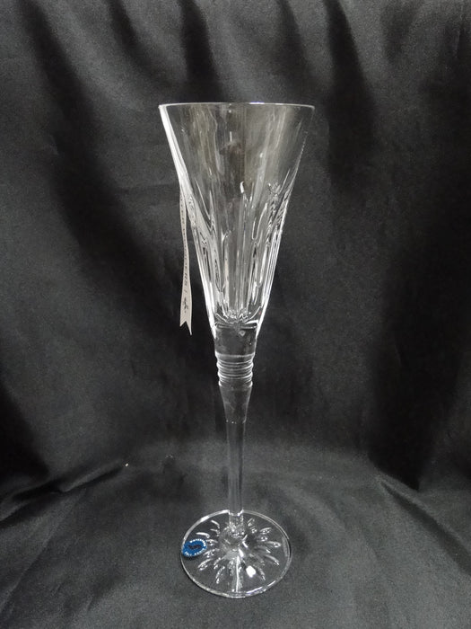 Waterford Crystal Winter Wonders: NEW Pair Midnight Frost Toasting Flutes, 11"