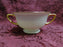 Pickard / Heinrich Pic67, Encrusted Gold Urns & Flowers: Bouillon Soup & Saucer