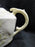 Belleek New Shell Yellow, Ireland: Teapot & Lid, 6 1/4" Tall