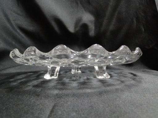 Fostoria American Clear: 3-Toed Small Round Tidbit Tray, 7 1/4" x 1 5/8"