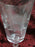 Failte Crystal Ireland Cut Flower Design: Water or Wine Goblet (s), 6 3/4" Tall