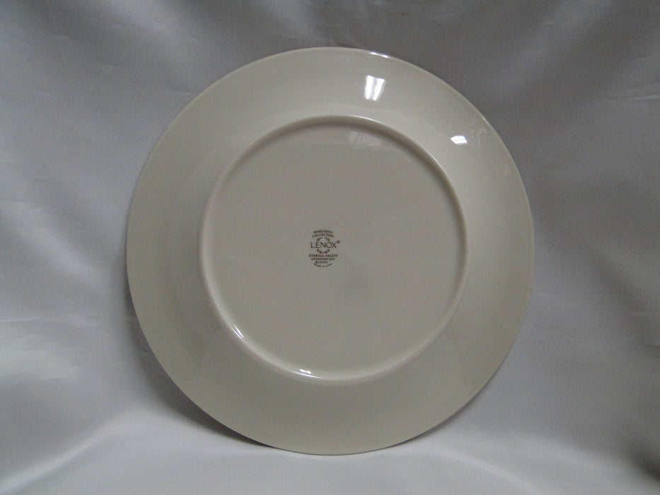 Lenox Eternal Facets, Platinum Scroll on Gold: Accent Luncheon Plate (s), 9 3/8"