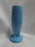 Homer Laughlin Fiesta (Old): Turquoise Bud Vase, 6 1/4" Tall, As Is