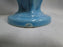 Homer Laughlin Fiesta (Old): Turquoise Bud Vase, 6 1/4" Tall, As Is