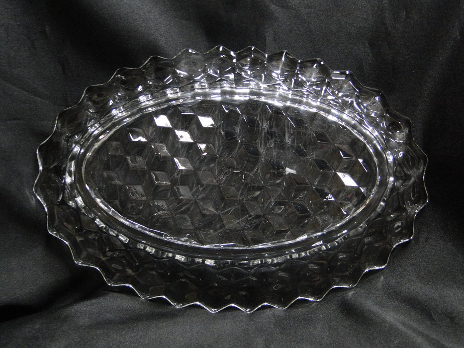 Fostoria American Clear: Oval Serving Platter (s), 11" x 7 1/2"