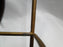 Bard's Vertical Gold Metal Display Rack for 2 9.75" - 7.75" Plates 26.75", As Is