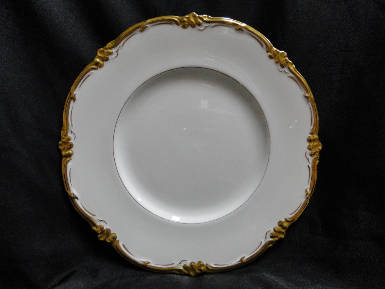 Coalport Eden, White w/Gold Trim: Dinner Plate (s), 10 1/2" - 10 5/8"