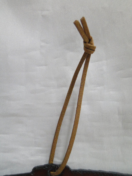 Rustic Ironwerks: NEW Trout Fish Ornament (s) w/ Leather Loop, 3 1/2"