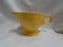 Homer Laughlin Fiesta (Old): Yellow Creamer w/ Ring Handle, 3 1/8" Tall
