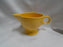 Homer Laughlin Fiesta (Old): Yellow Creamer w/ Ring Handle, 3 1/8" Tall
