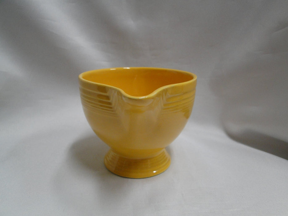 Homer Laughlin Fiesta (Old): Yellow Creamer w/ Ring Handle, 3 1/8" Tall