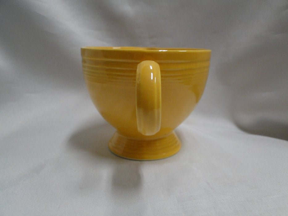 Homer Laughlin Fiesta (Old): Yellow Creamer w/ Ring Handle, 3 1/8" Tall