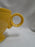 Homer Laughlin Fiesta (Old): Yellow Creamer w/ Ring Handle, 3 1/8" Tall