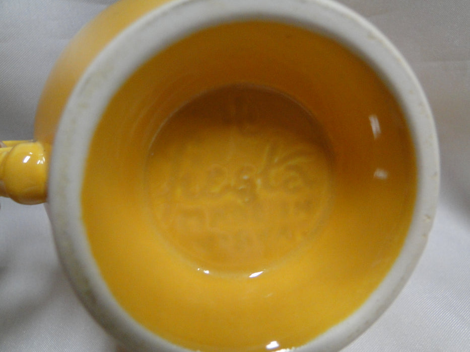 Homer Laughlin Fiesta (Old): Yellow Creamer w/ Ring Handle, 3 1/8" Tall