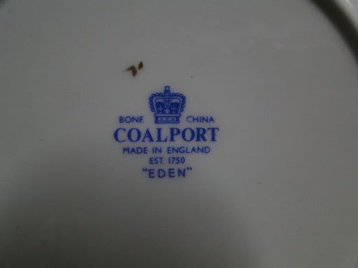 Coalport Eden, White w/Gold Trim: Bread Plate (s), 6 1/8"