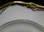 Coalport Eden, White w/Gold Trim: Bread Plate (s), 6 1/8"