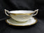 Coalport Eden, White w/Gold Trim: Cream Soup & Saucer Set (s), 2"