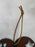 Rustic Ironwerks: NEW Heart USA Ornament w/ Leather Loop, 4"