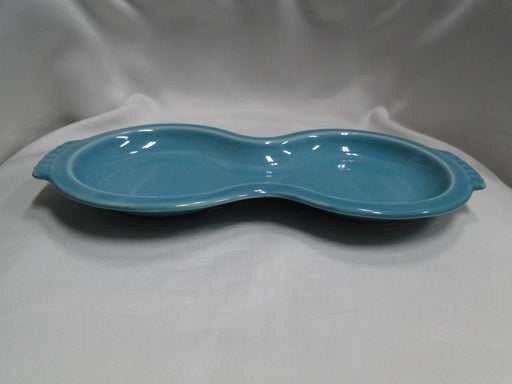 Homer Laughlin Fiesta (Old): Turquoise Tray Only for Creamer & Sugar, 10"