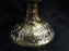 Goldra E. Palestine, Cream & Gold Ewer (s) 11 7/8" Tall, Crazing